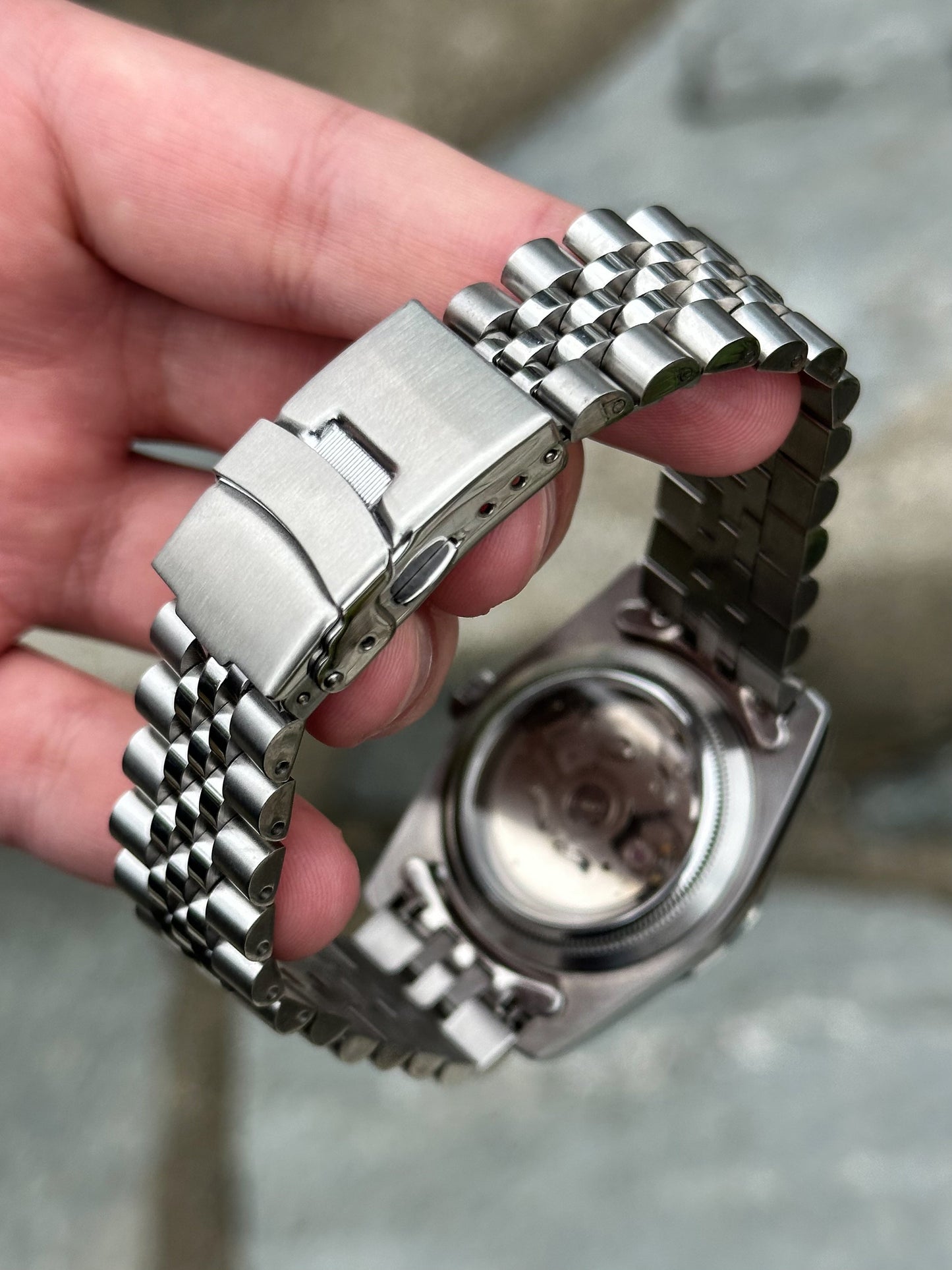 ’Turquoise Arabic’ Datejust Mod