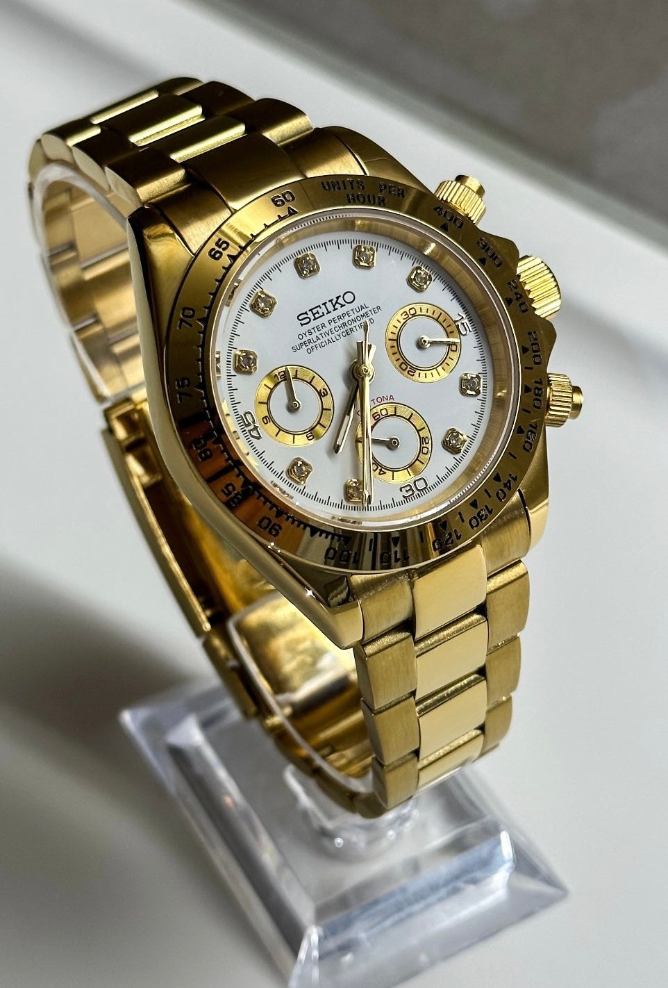 Gold ’Diamond Dial’ Daytona Mod