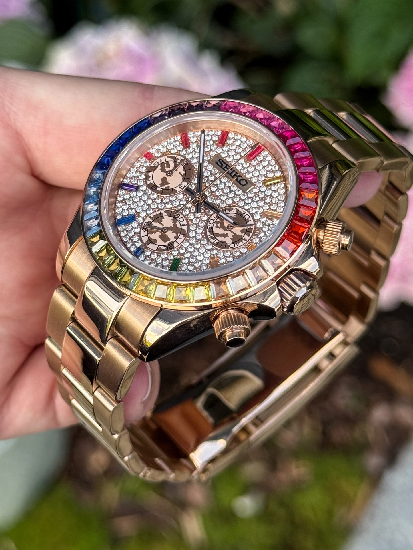 Rosegold "Diamond Rainbow" Daytona Mod