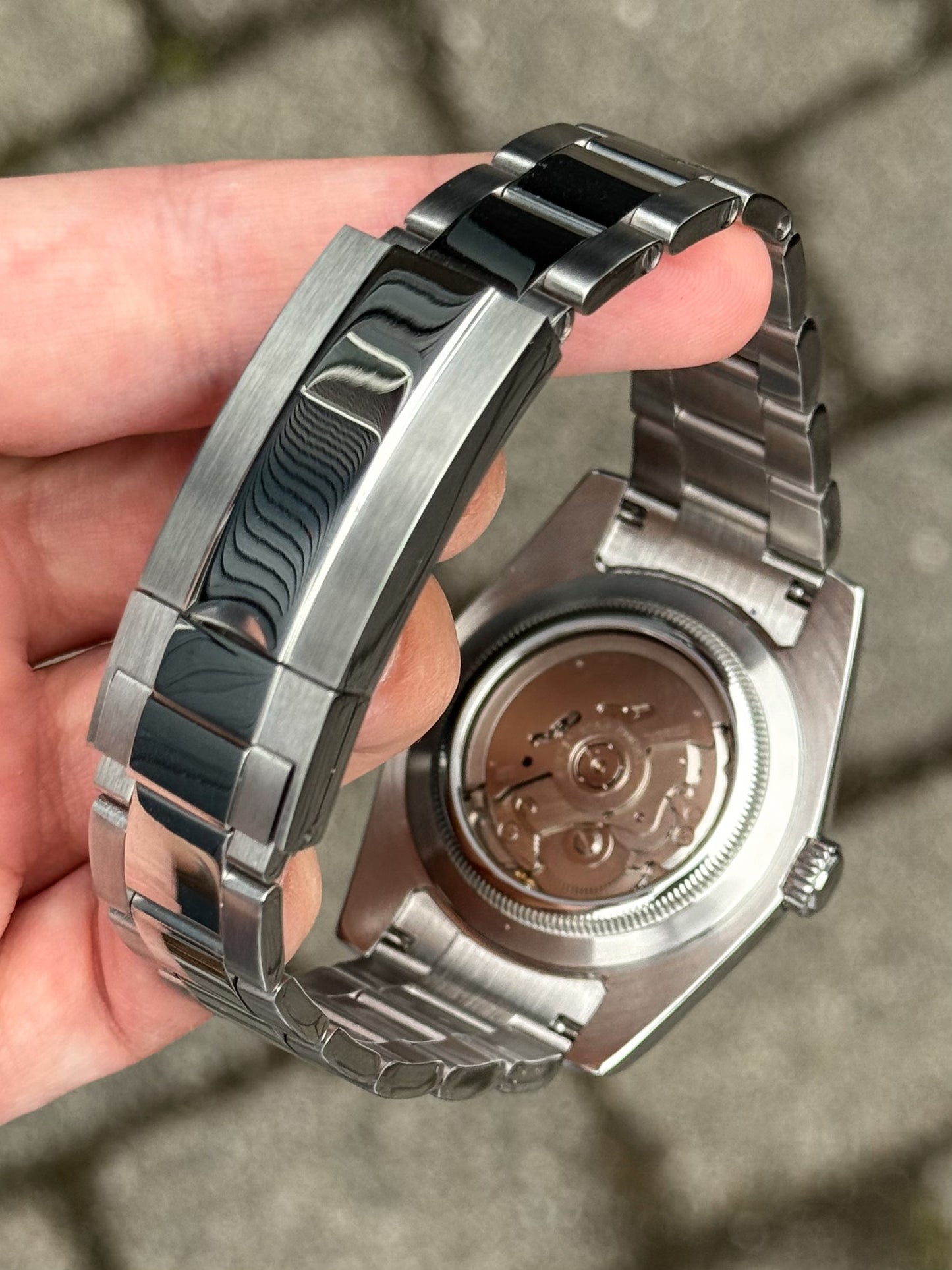 (På lager) Ladies "Pink Arabic" Datejust 40mm Mod