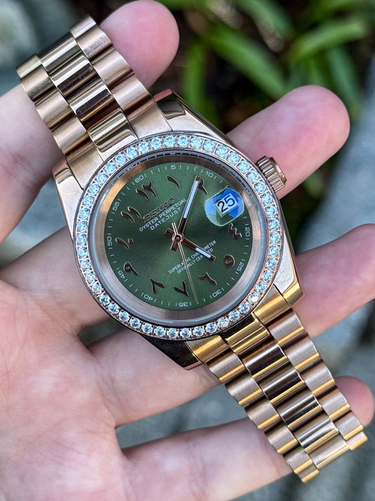 ’Olive Arabic’ Diamond President Mod