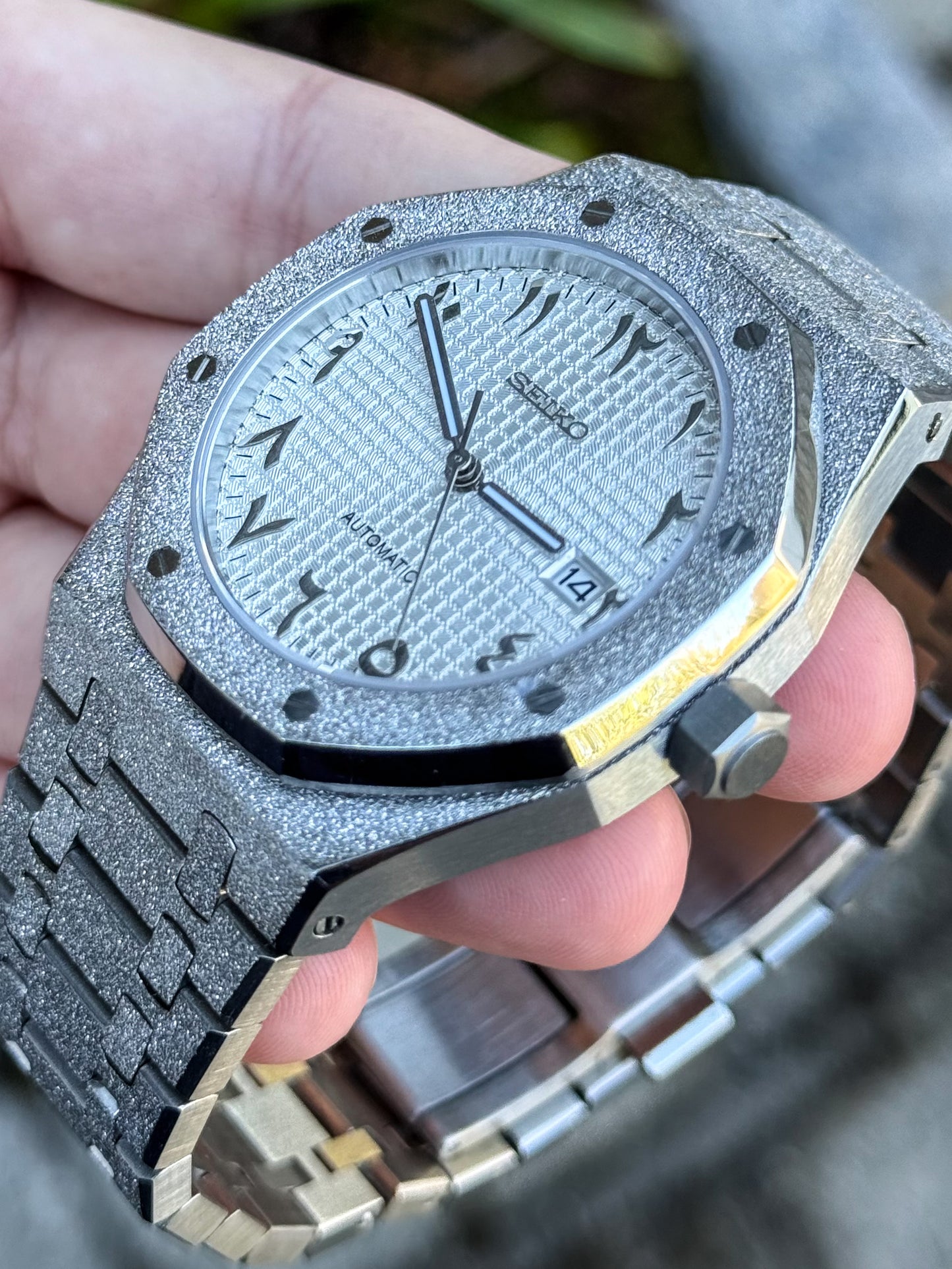 "Frosted Arabic" Royal Oak Mod