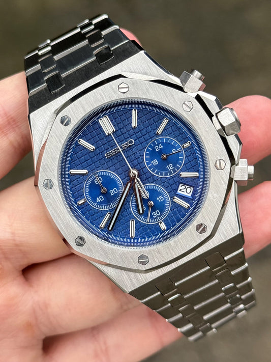 ’Blue Dial’ Royal Oak Chronograph Mod