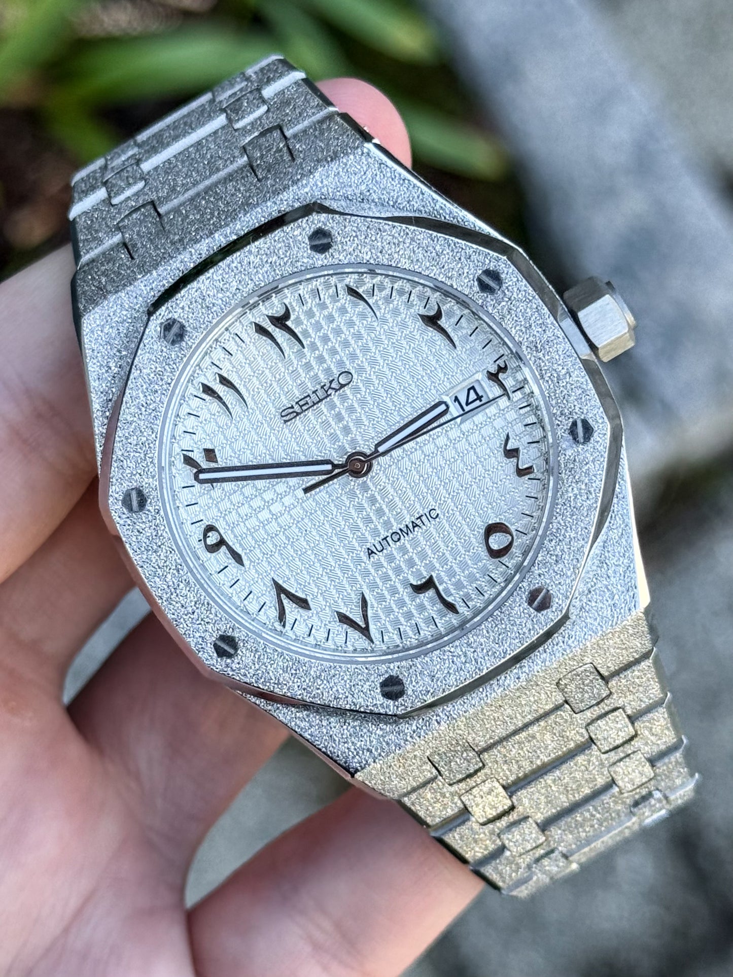 "Frosted Arabic" Royal Oak Mod