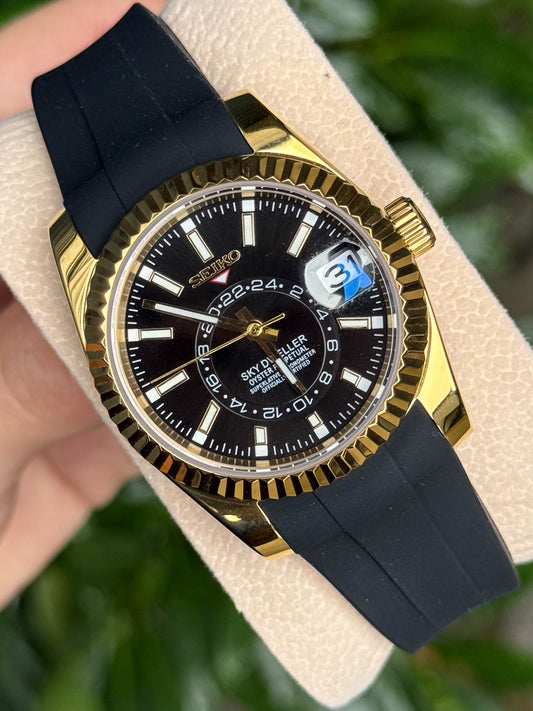 Gold ’Rubber’ Sky Dweller Mod