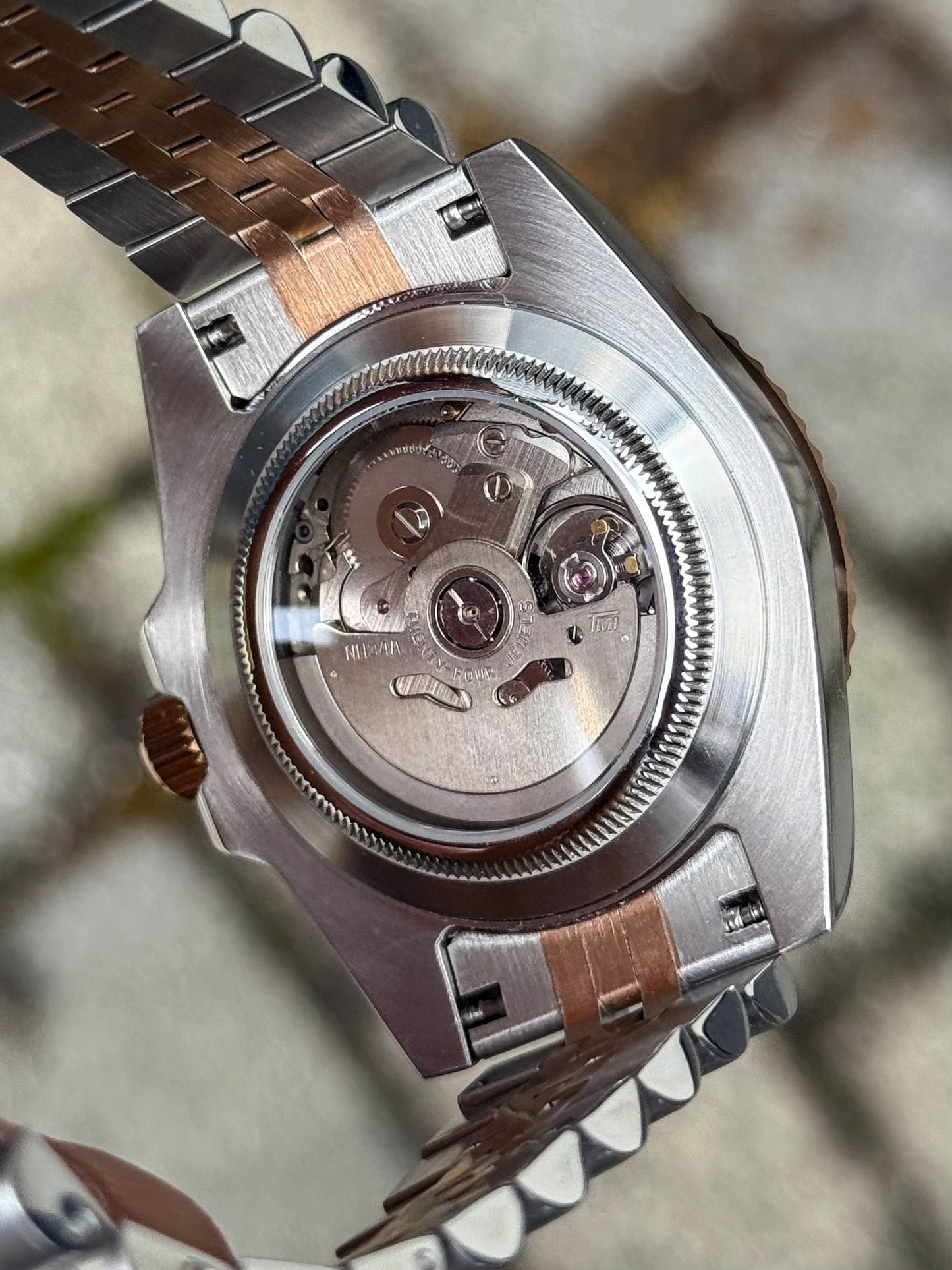 (På lager) Two Tone "Root Beer" GMT-Master Mod