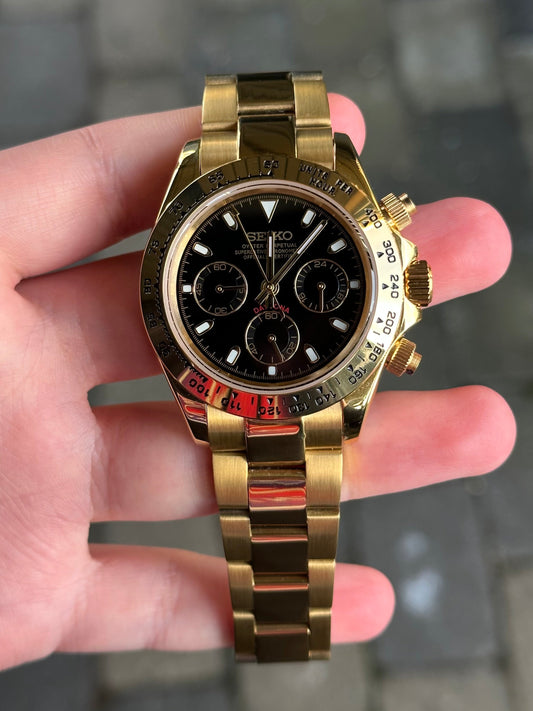 Gold ’Black Dial’ Daytona Mod
