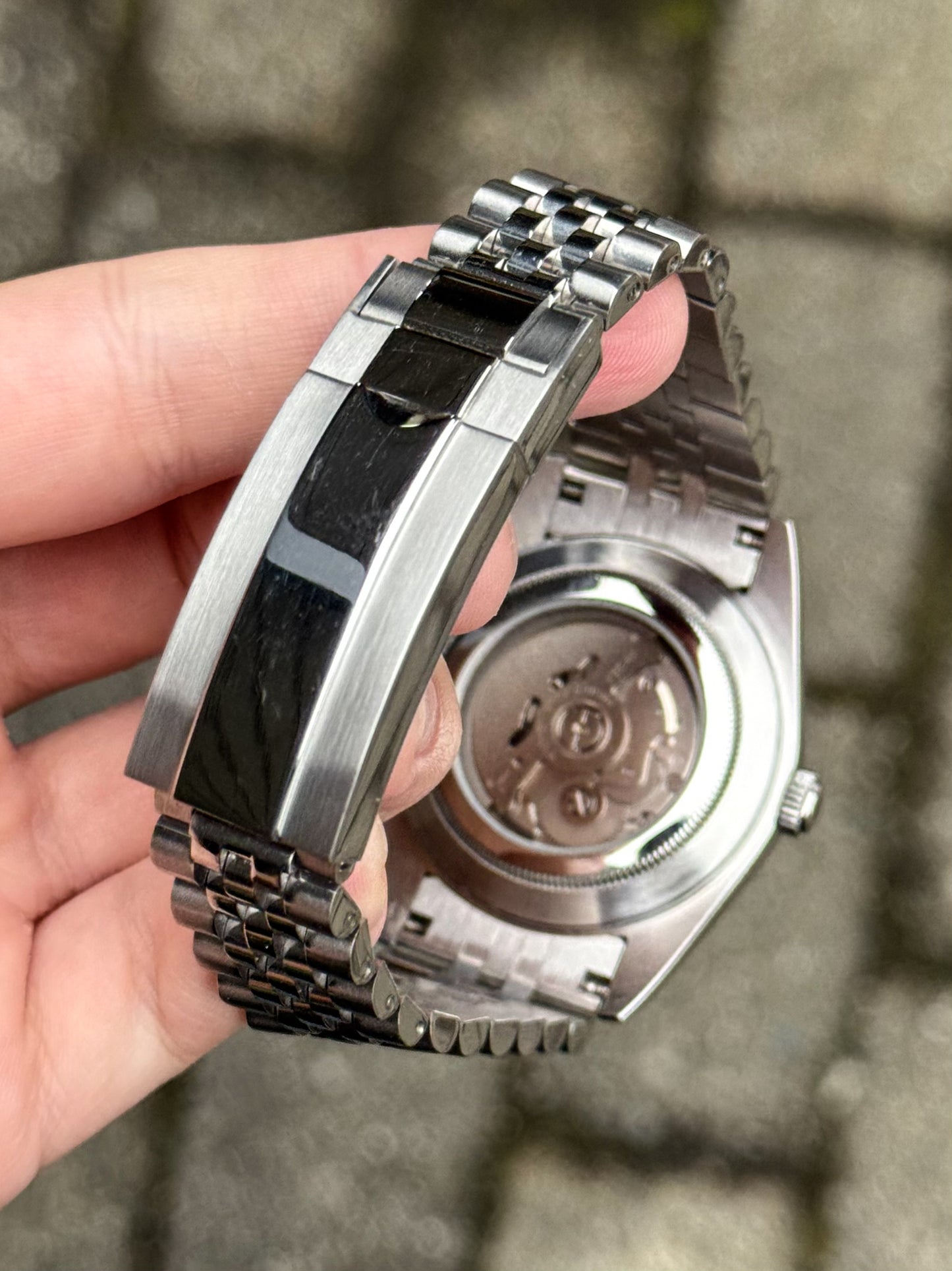 (På lager) "Diamond Olive" Datejust Mod