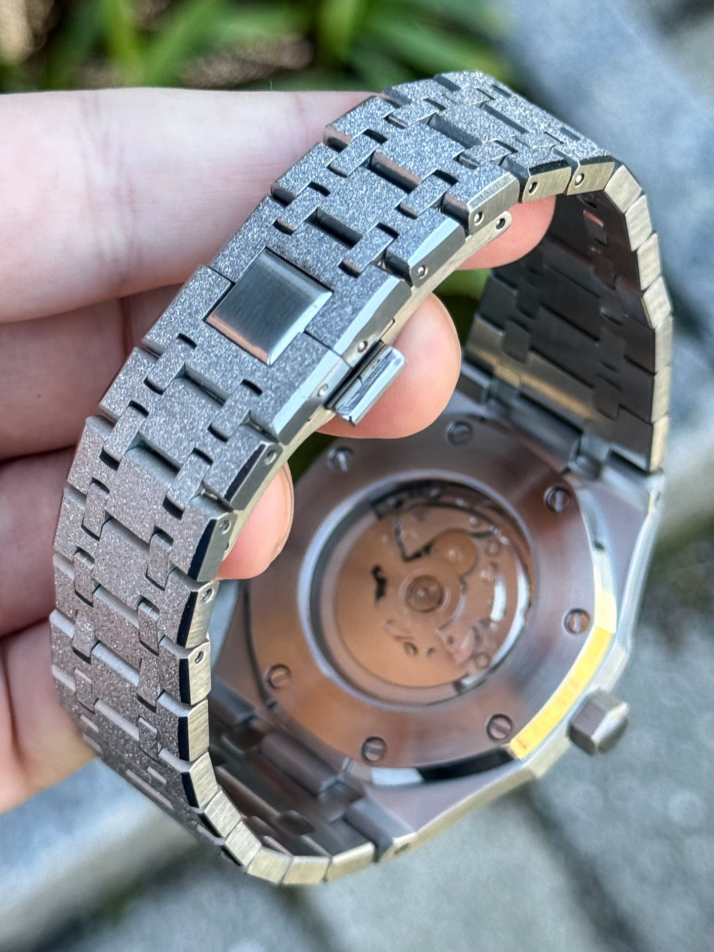 "Frosted Arabic" Royal Oak Mod