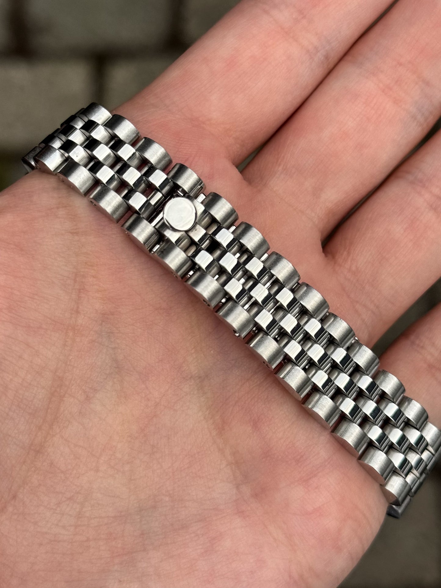 (På lager) "Silver Diamond" Datejust Ladies 31mm Mod