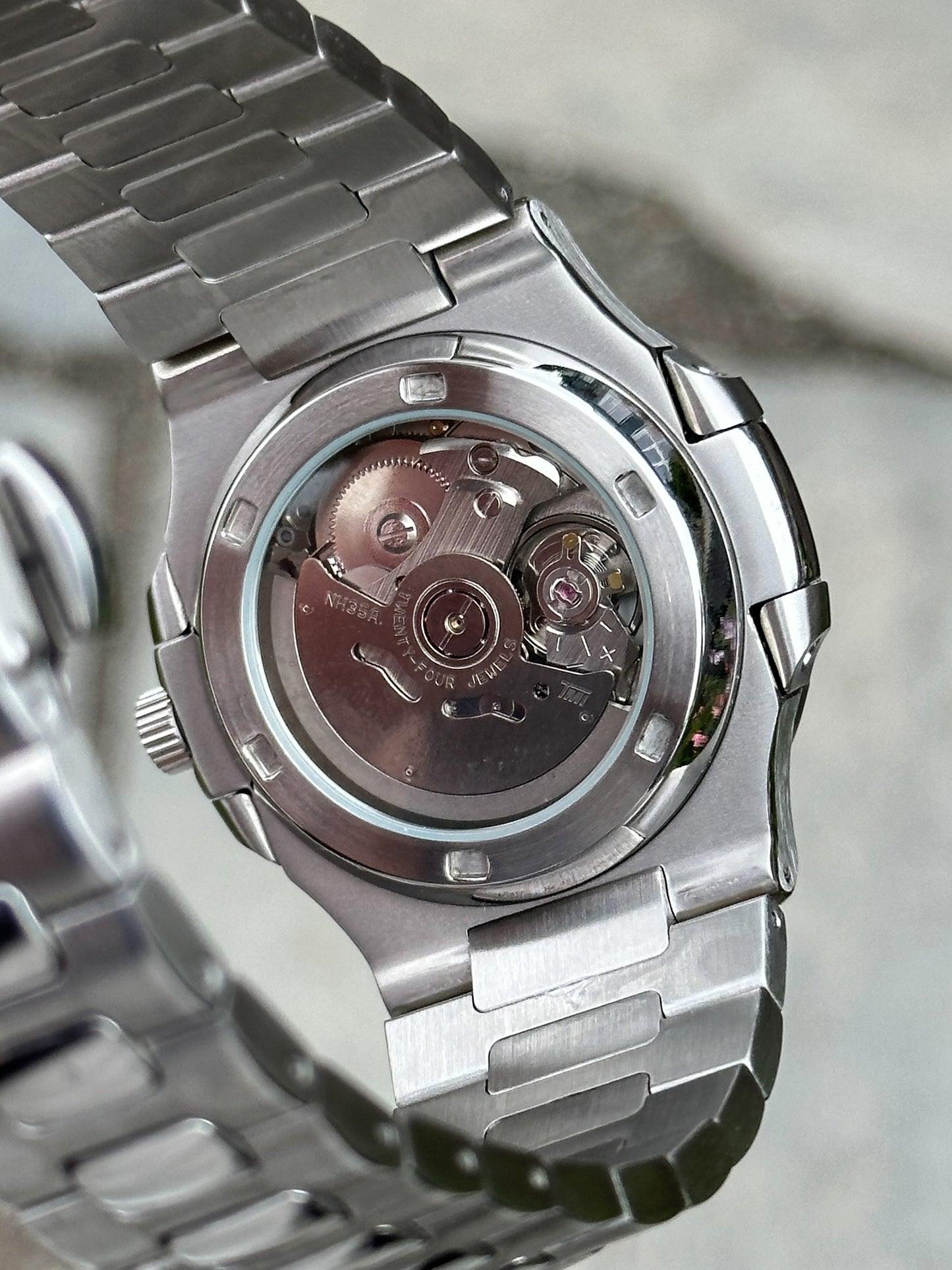 ’White Dial’ Nautilus Mod