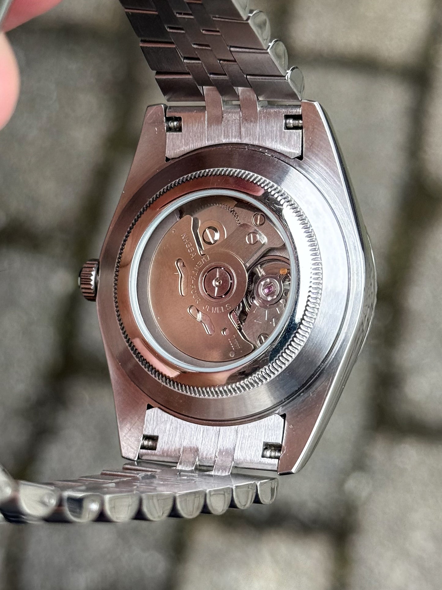 (På lager) "Diamond Olive" Datejust Mod