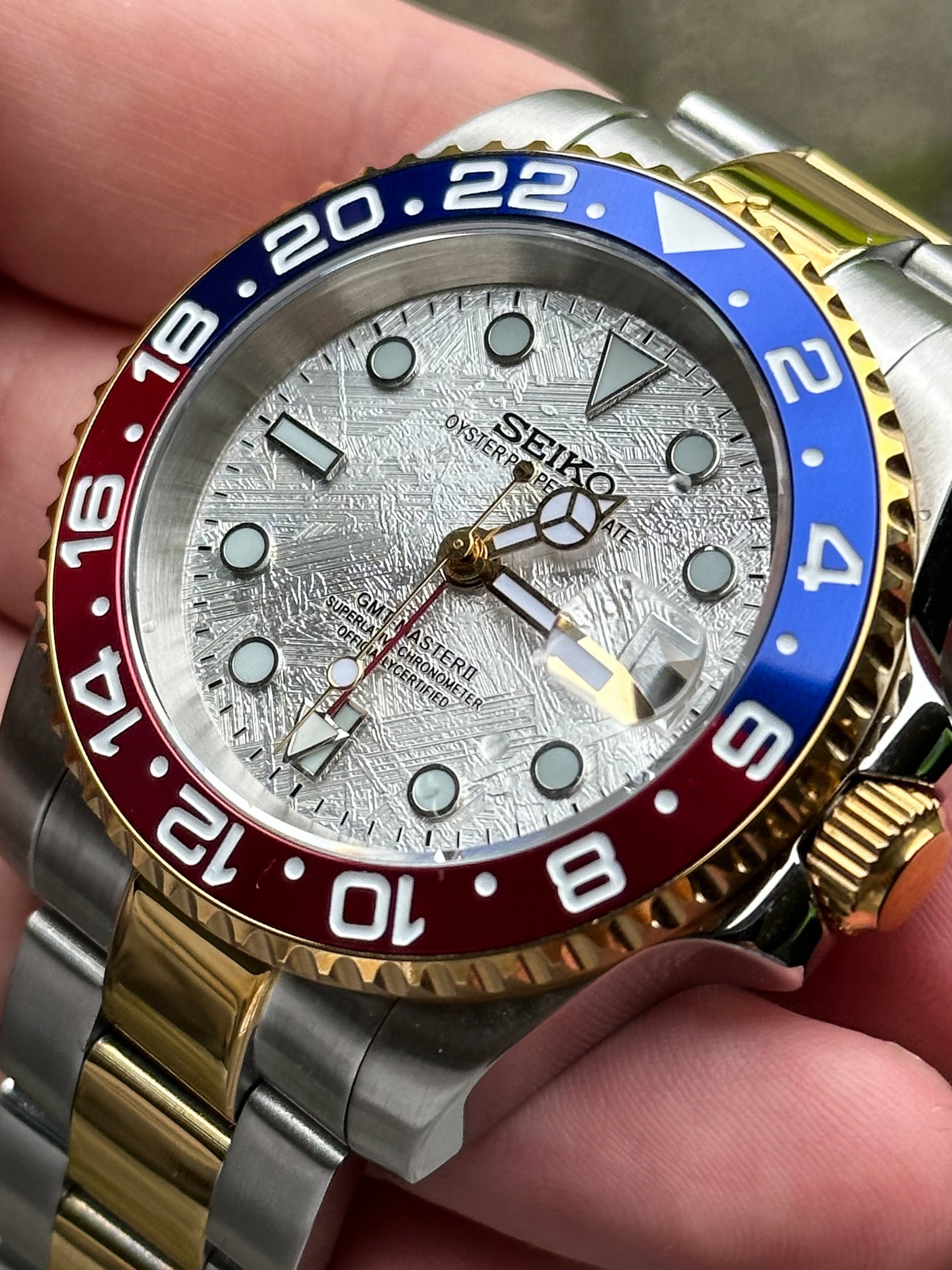 Two Tone ’Meteorite’ GMT Master Mod