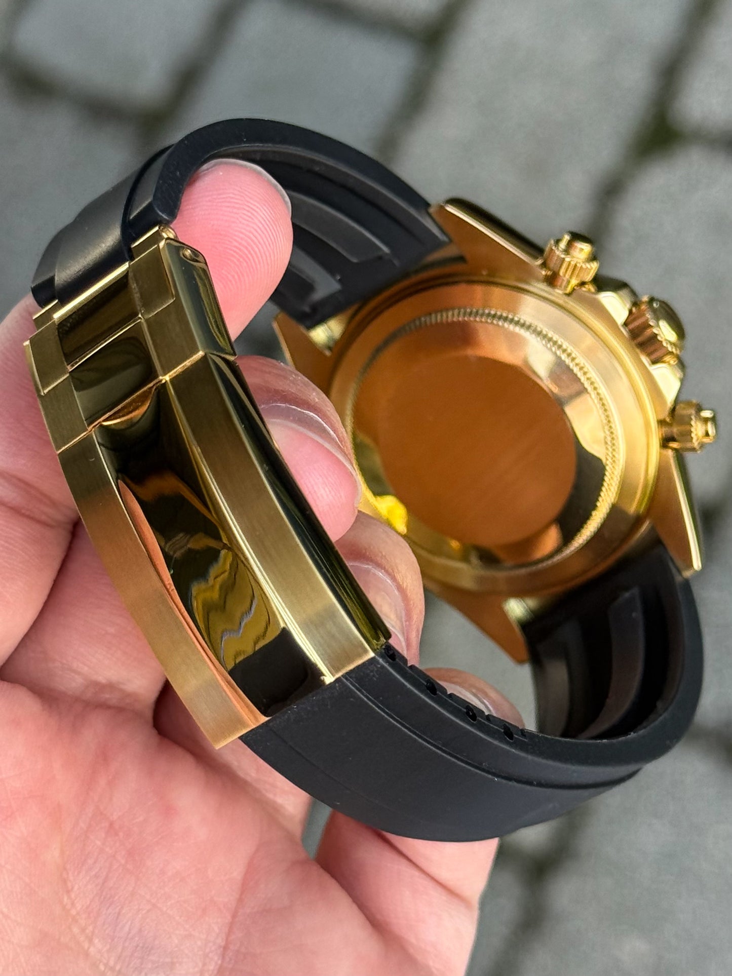(På lager) Gold "Tiffany" Daytona Mod
