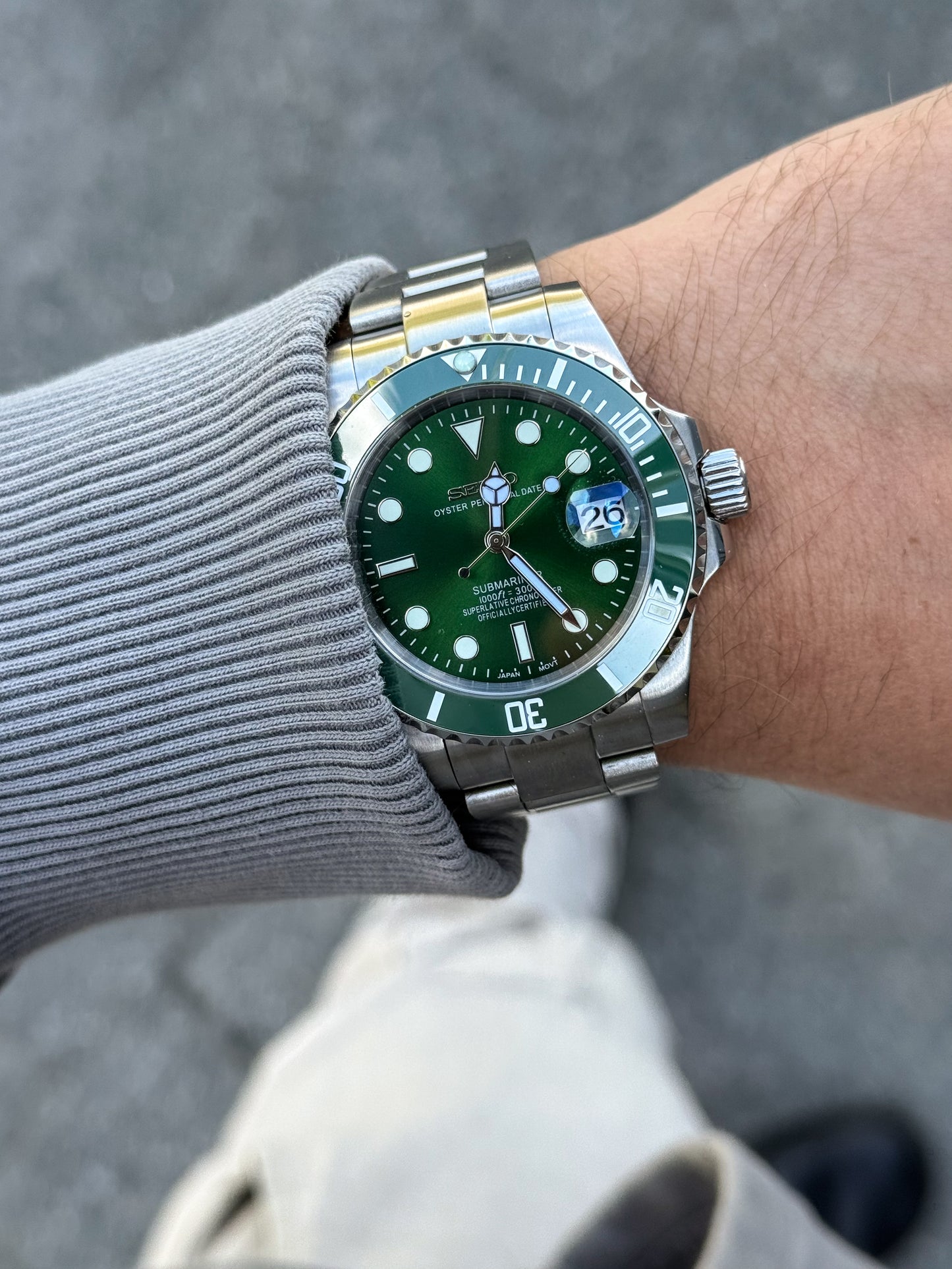 (På lager) "Hulk" Submariner Mod