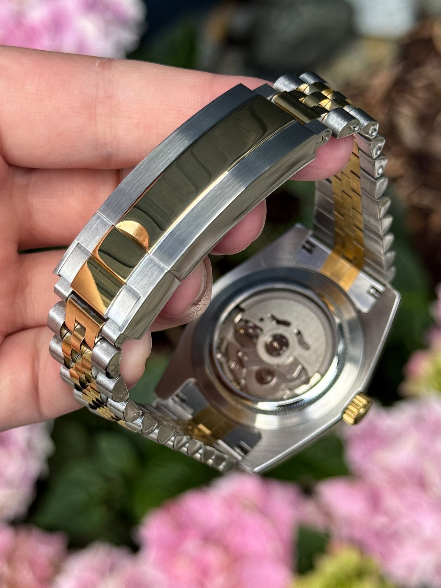 Two Tone "Champagne Dial" Datejust Mod