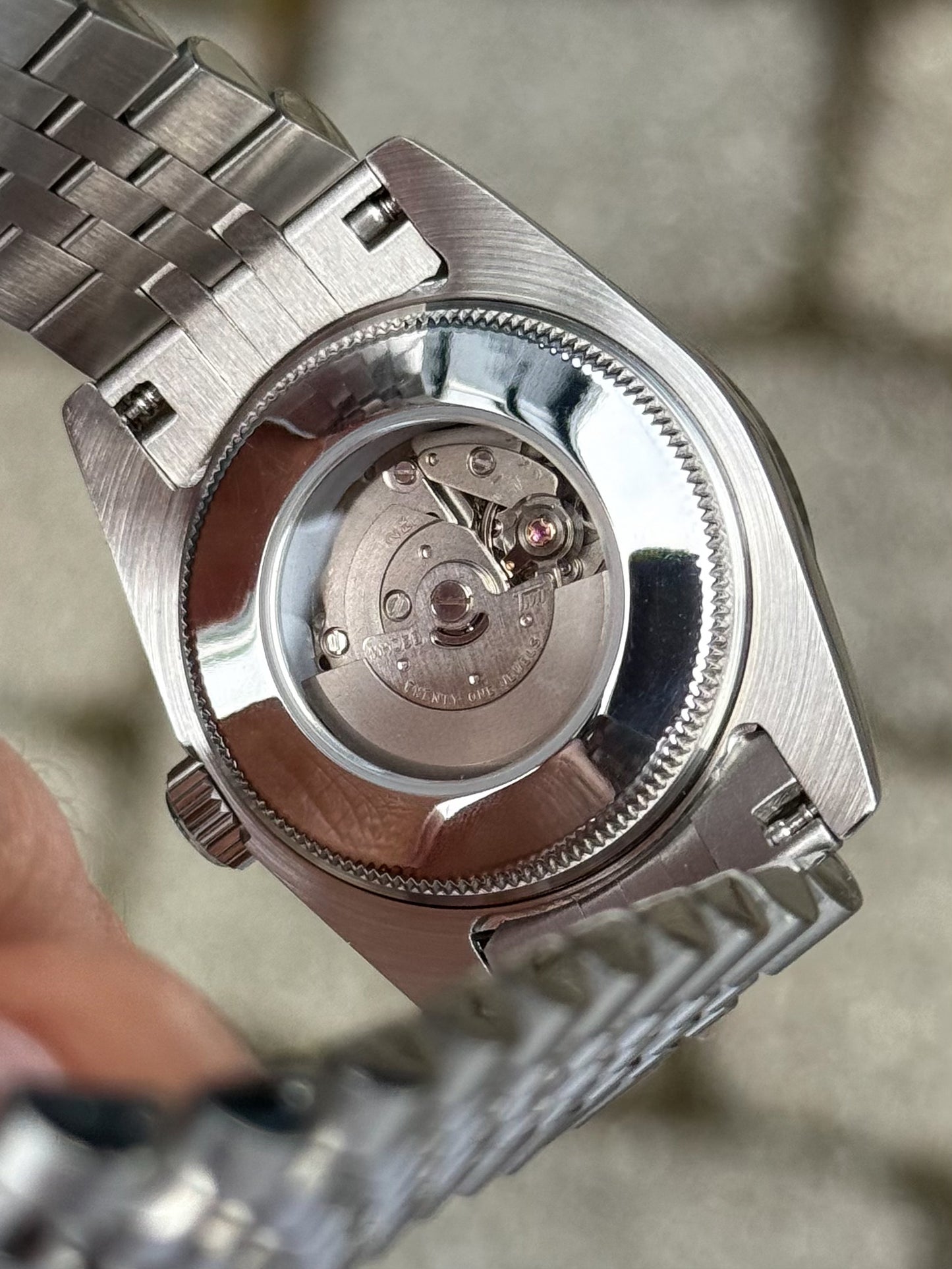 (På lager) "Silver Diamond" Datejust Ladies 31mm Mod