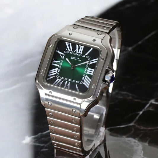 ’Green Dial’ Santos Mod