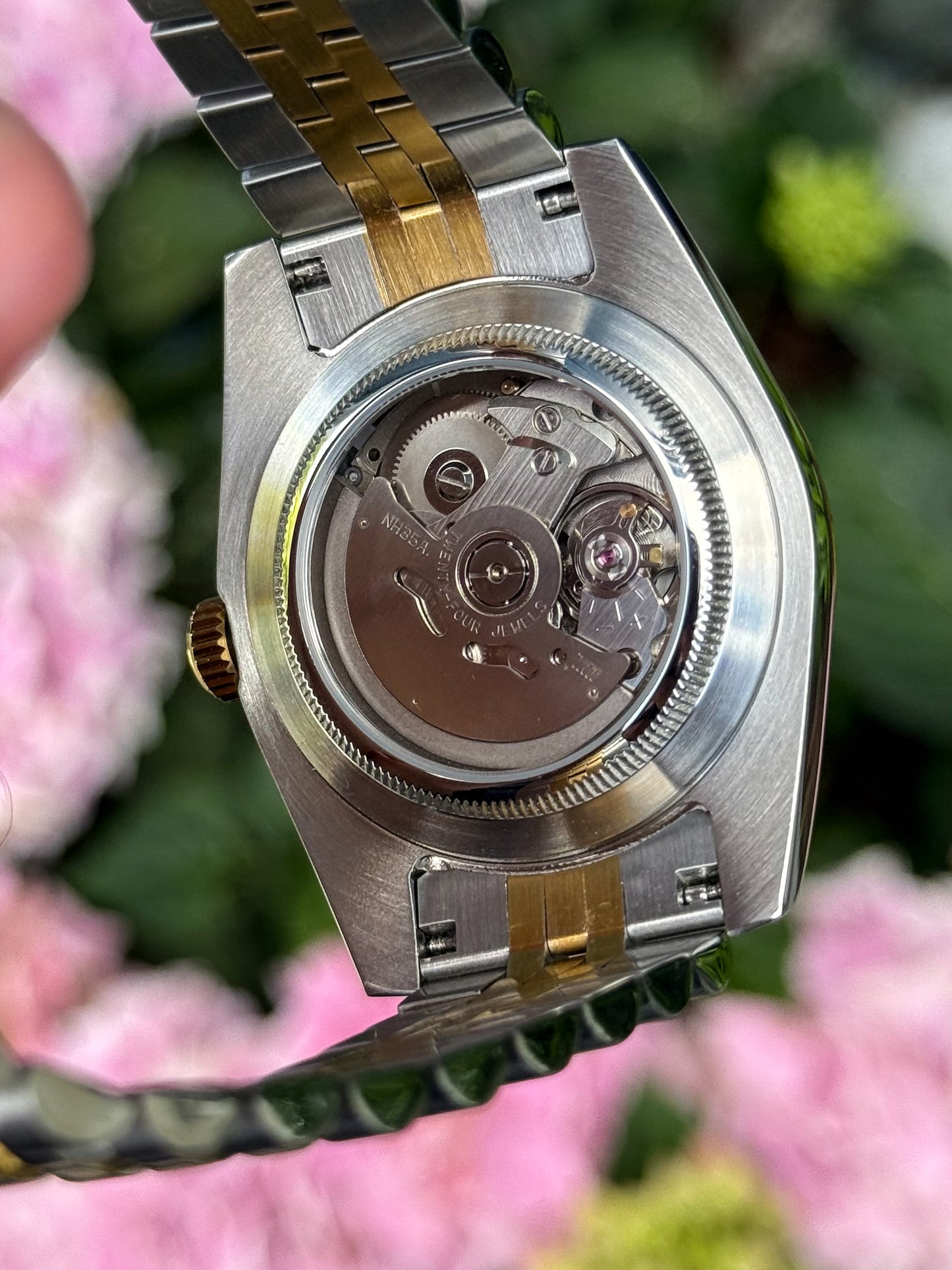 Two Tone "Champagne Dial" Datejust Mod