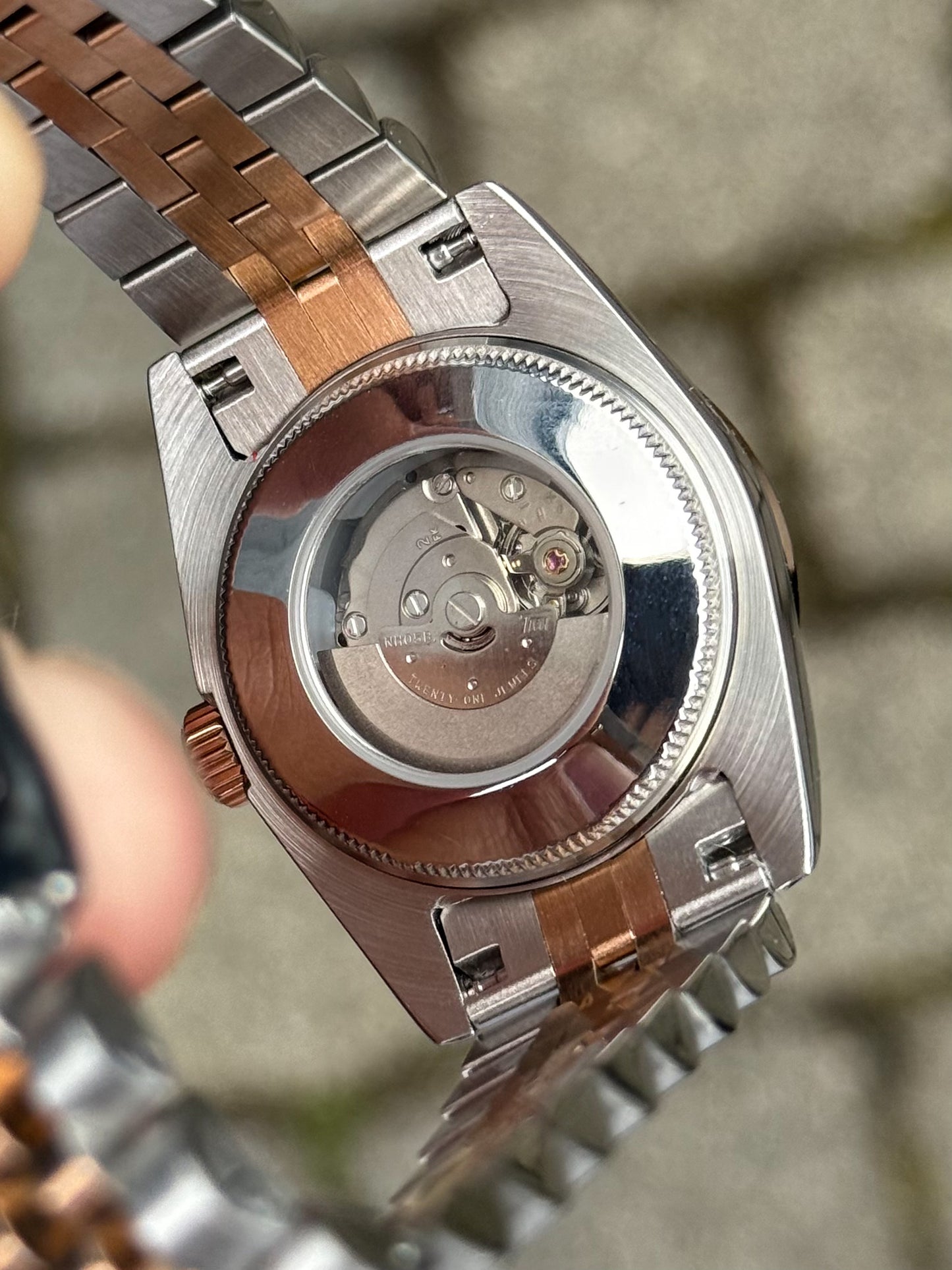 Rosegold "Mother of Pearl Diamond" Datejust Ladies 31mm Mod
