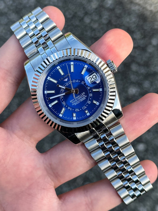 ’Blue Dial’ Sky Dweller Mod