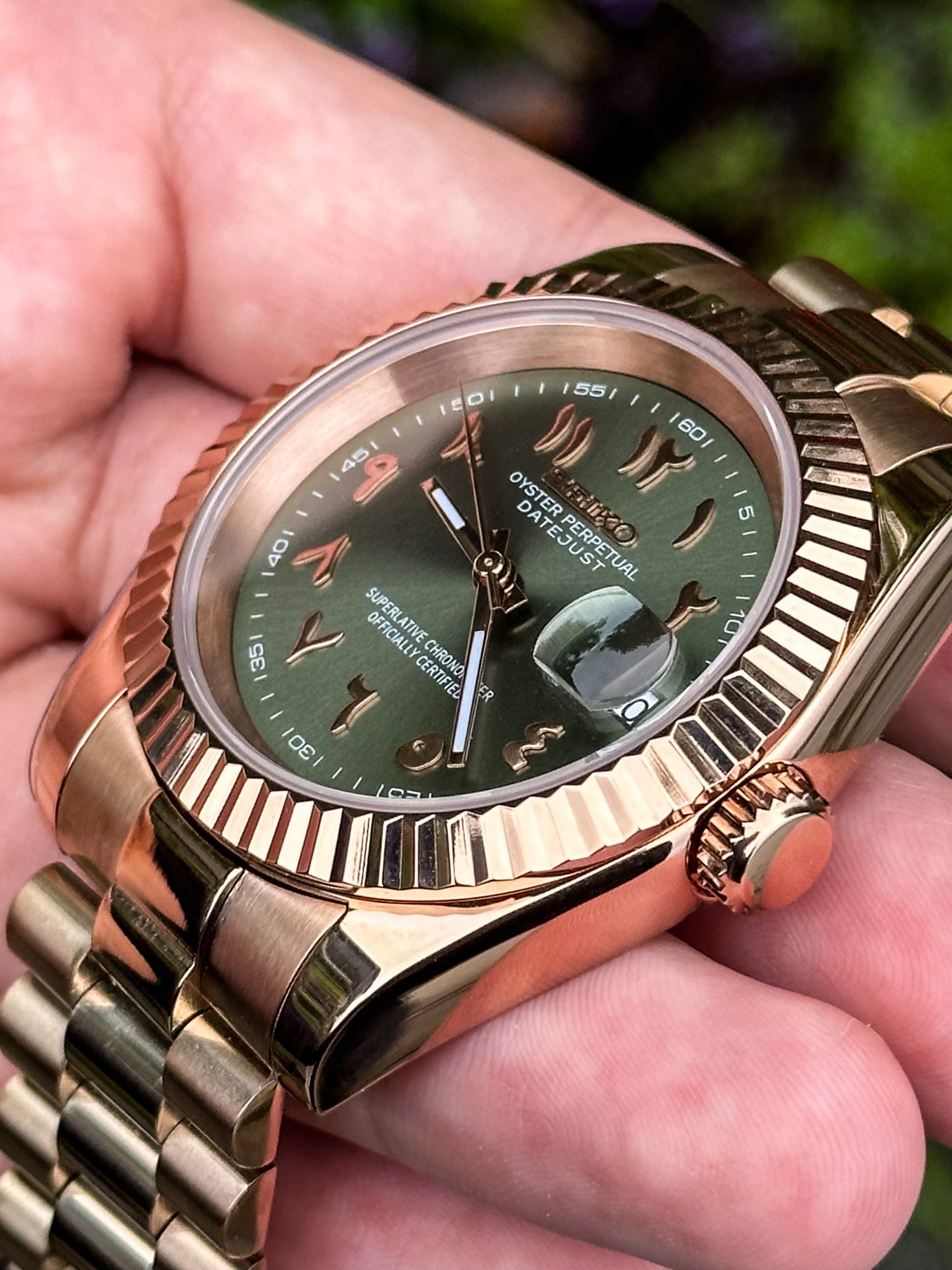 Rosegold ’Olive Arabic’ President Mod