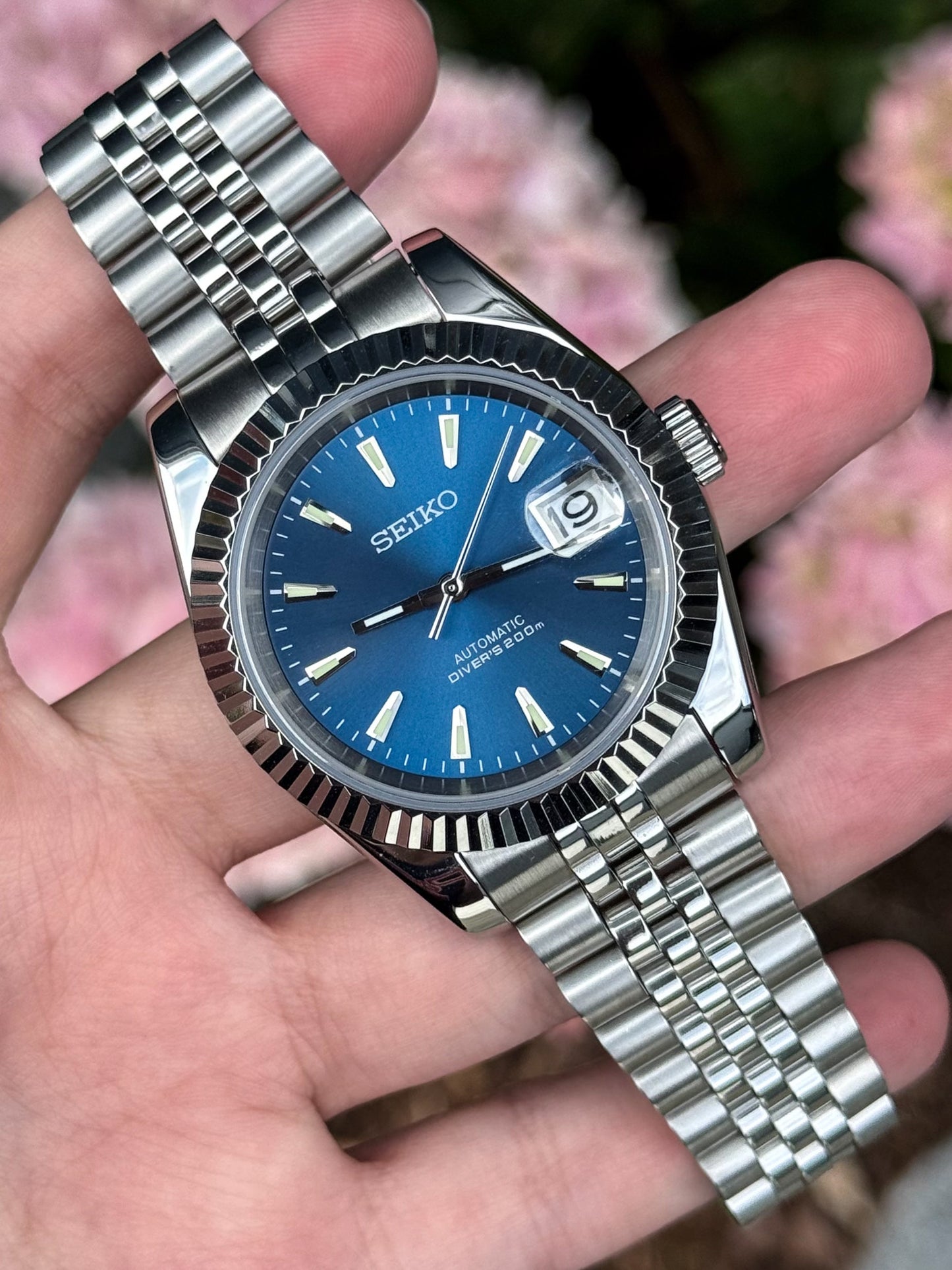 ’Ice Blue’ Datejust Mod