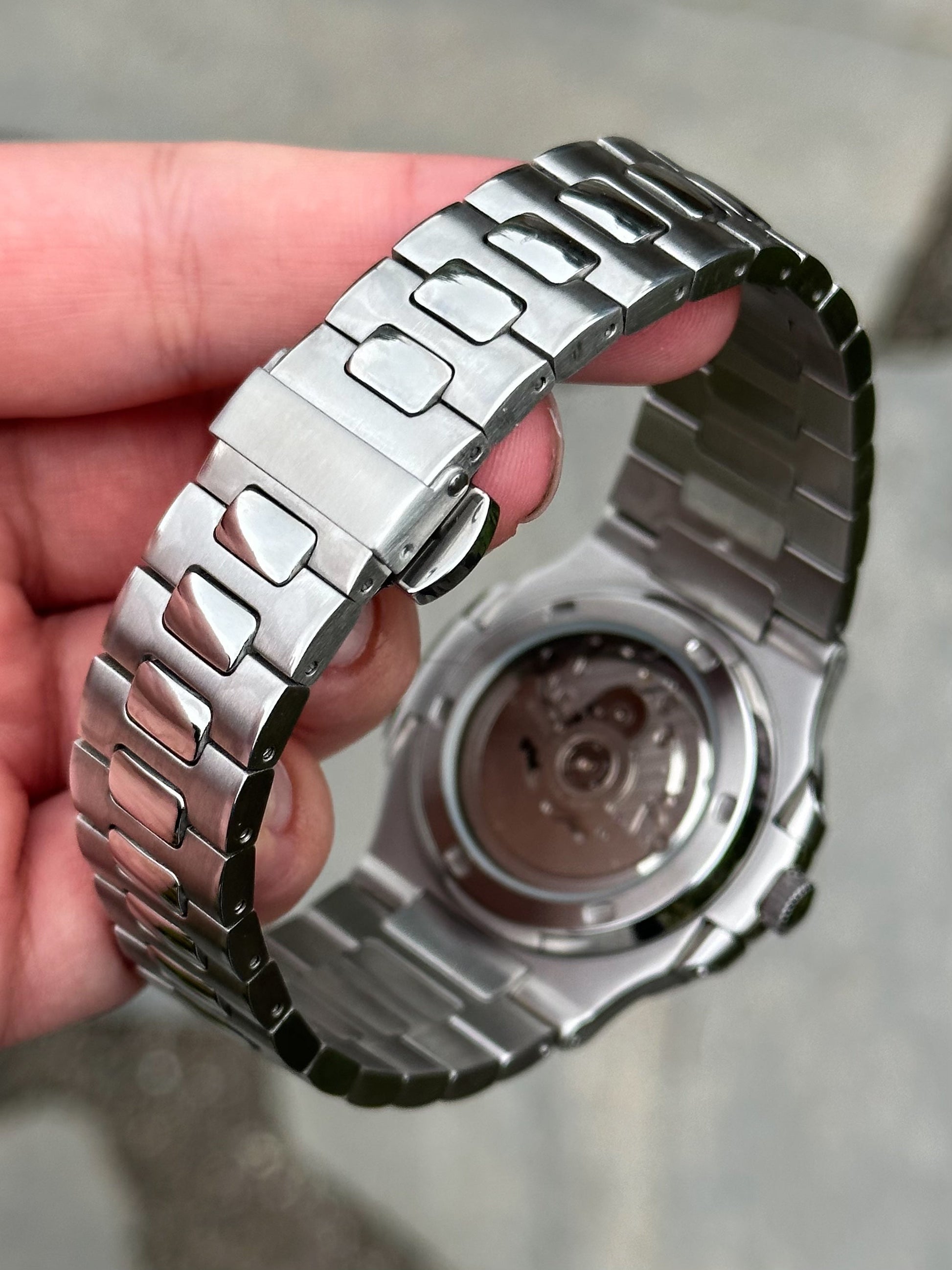 ’White Dial’ Nautilus Mod