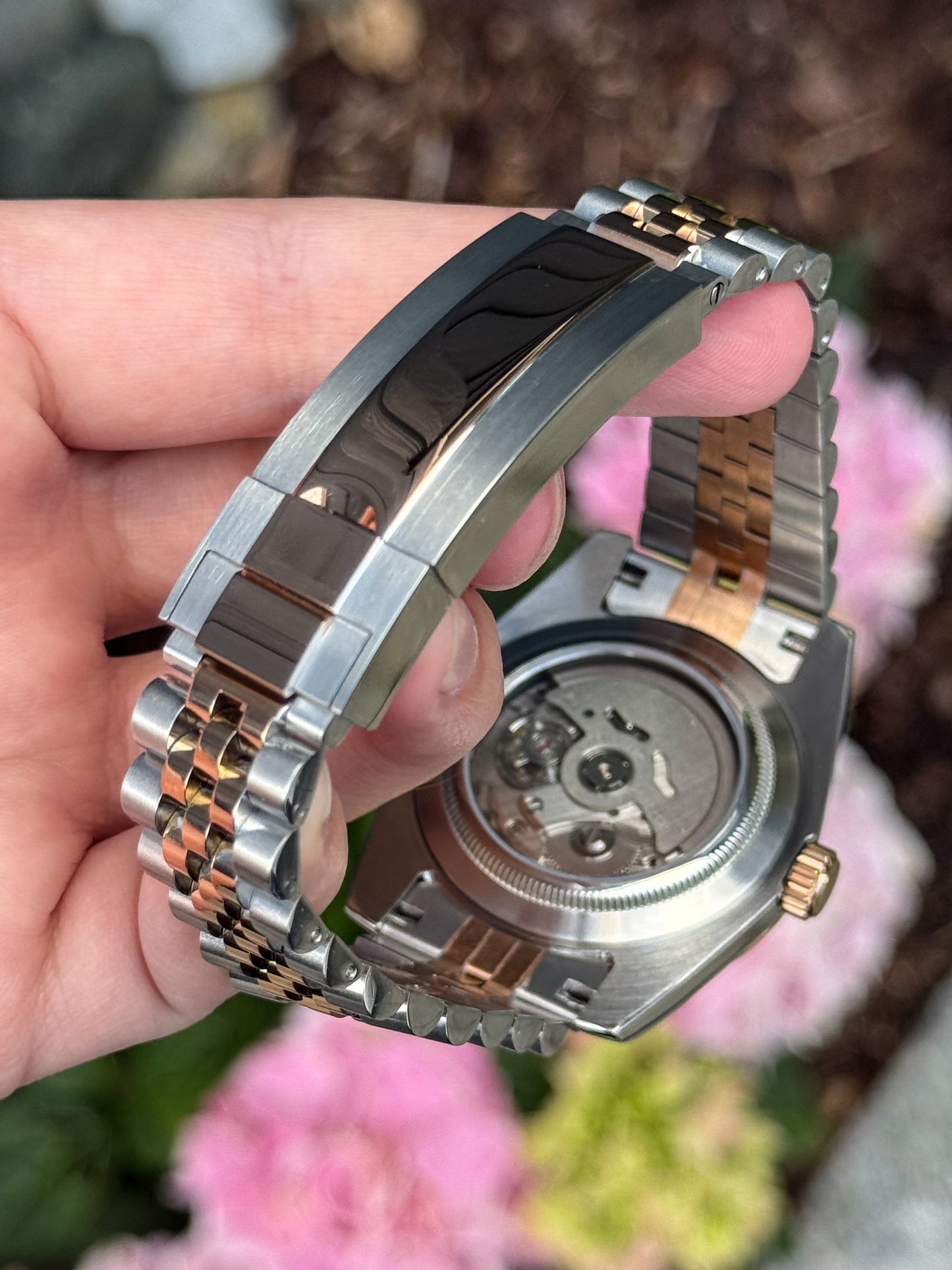 Two Tone "Diamond Choco" Datejust Mod