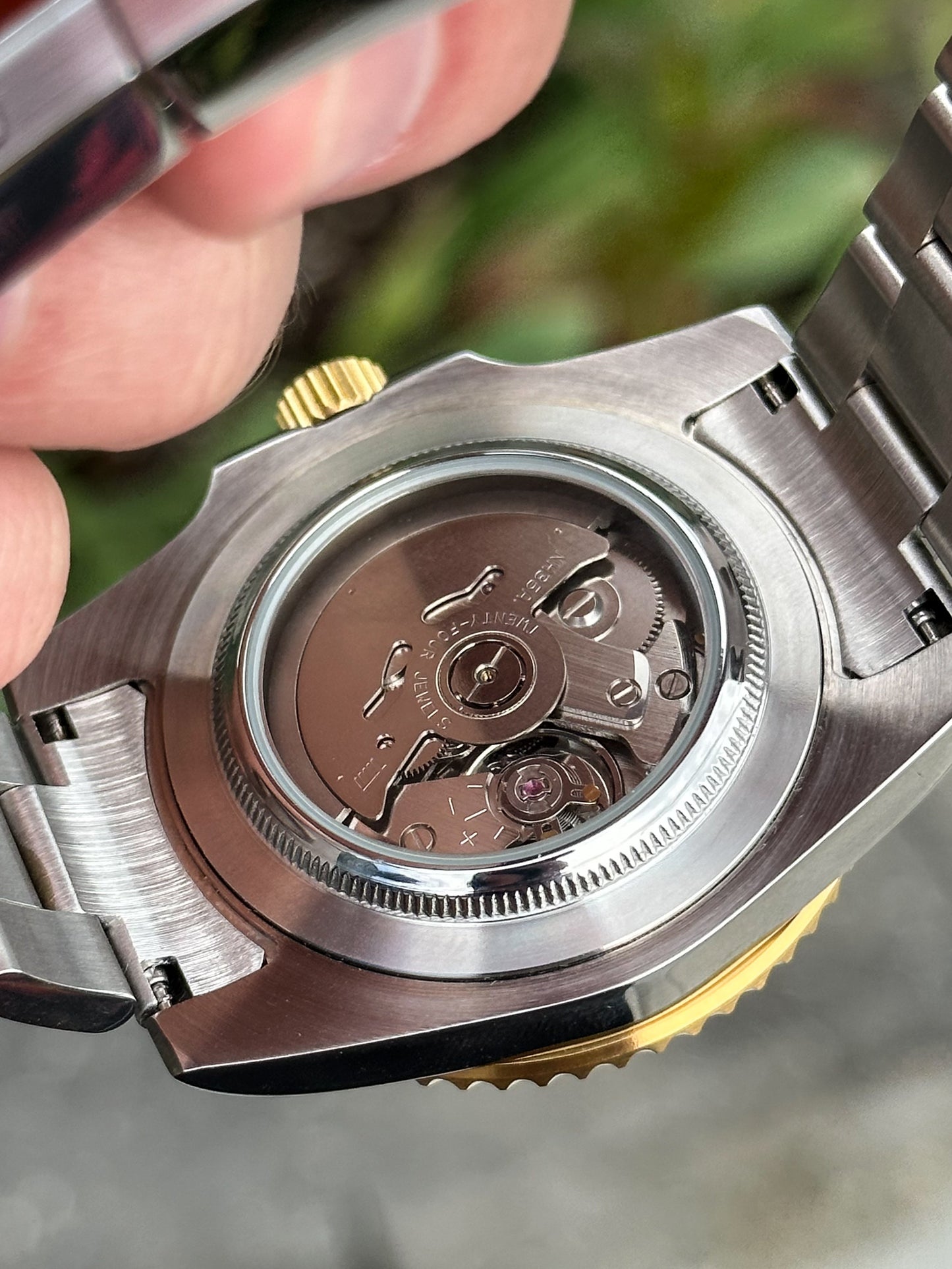 ’Green & Gold’ Submariner Mod
