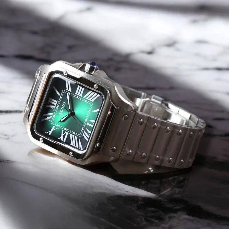 ’Green Dial’ Santos Mod