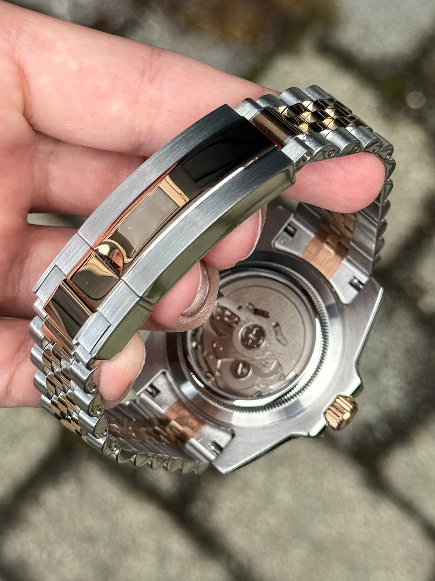 (På lager) Two Tone "Root Beer" GMT-Master Mod