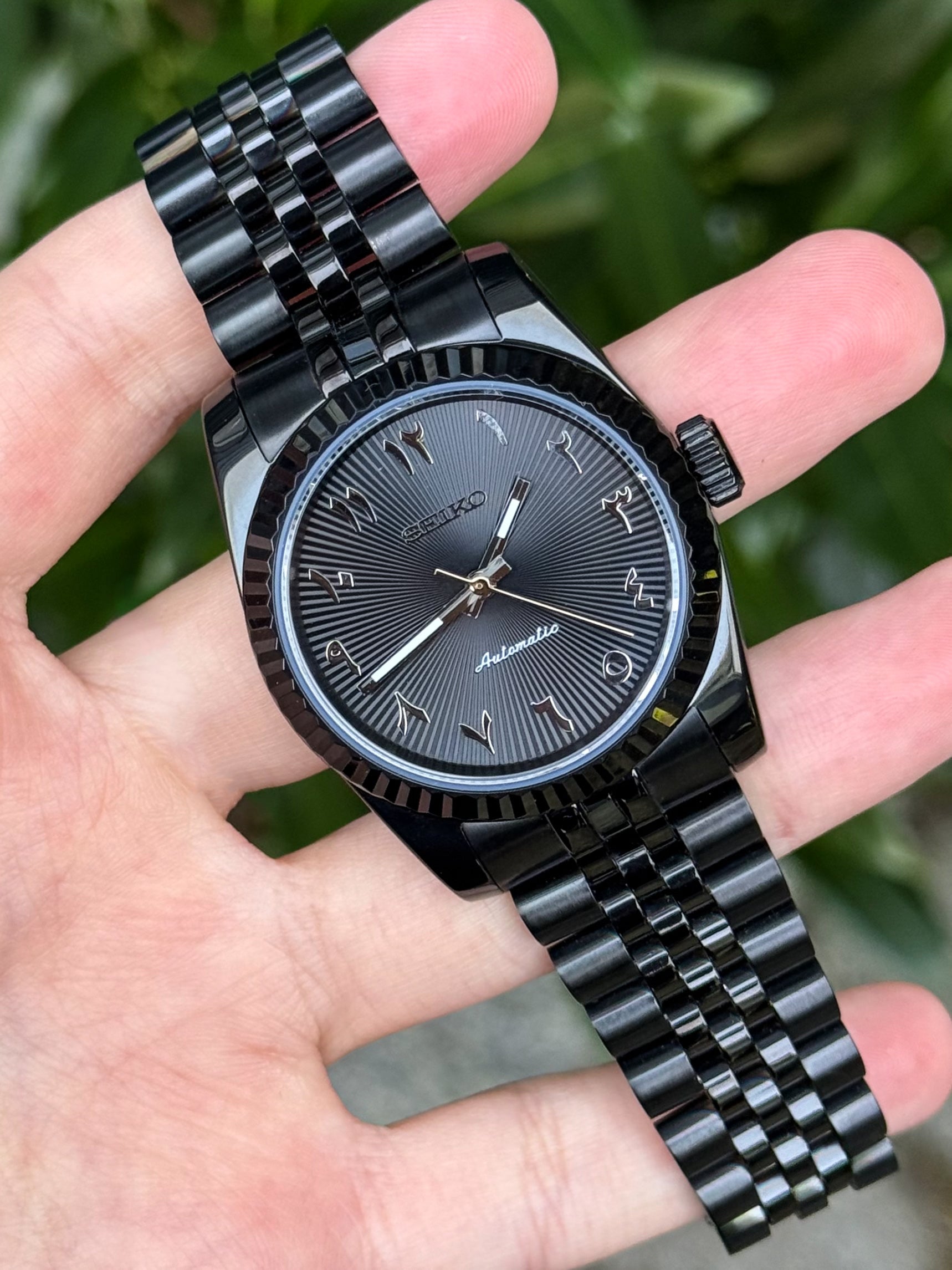 ’Stealth Arabic’ Datejust Mod