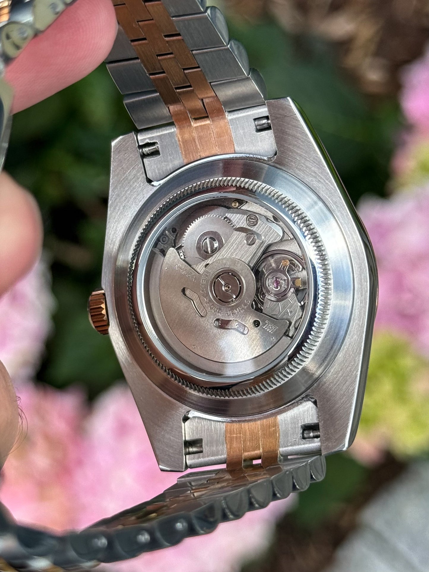 Two Tone "Diamond Choco" Datejust Mod