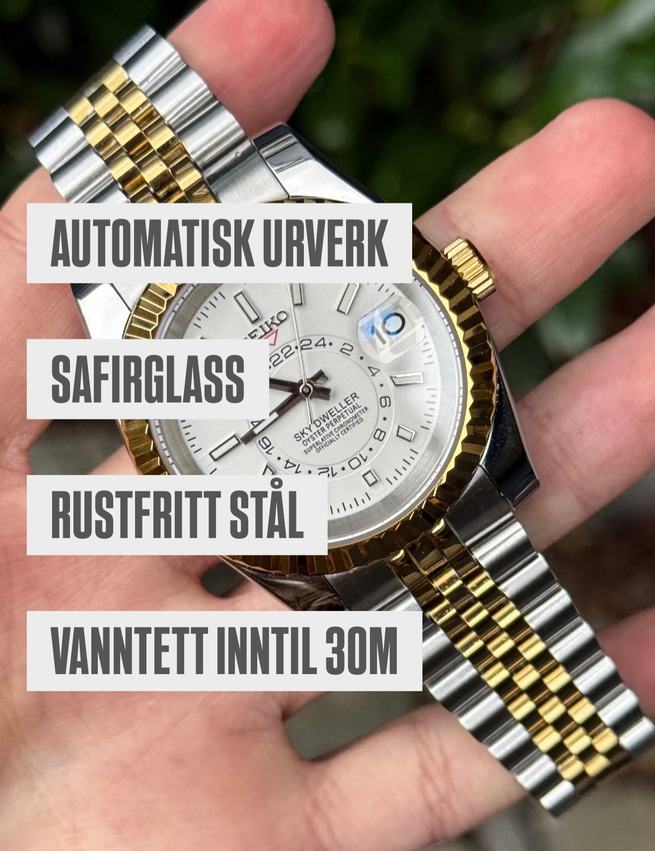 "Blue Dial" Sky Dweller Mod