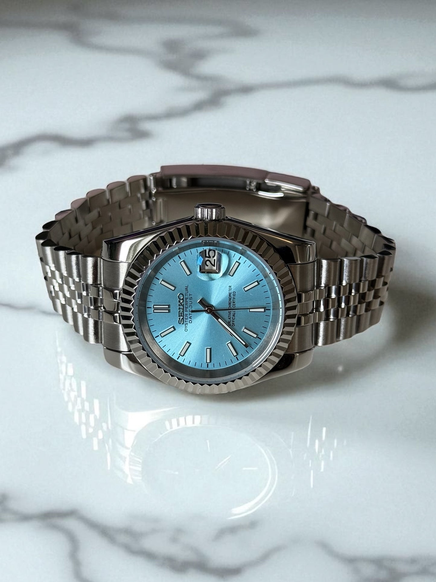 "Sky Blue" Datejust Mod