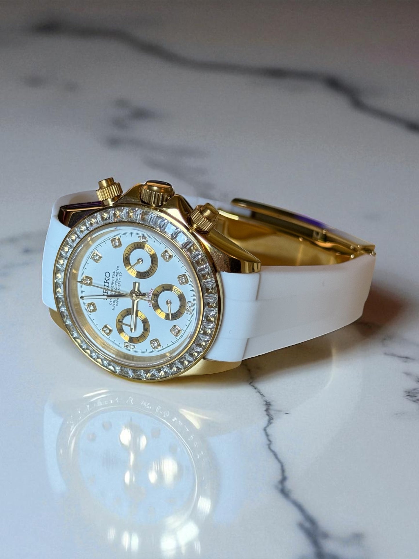 (På lager) ’Full Diamond’ Rubber Daytona Mod