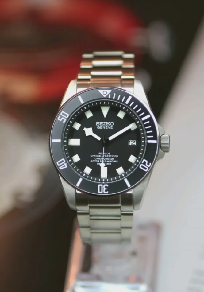 "Black Dial" Pelagos Mod