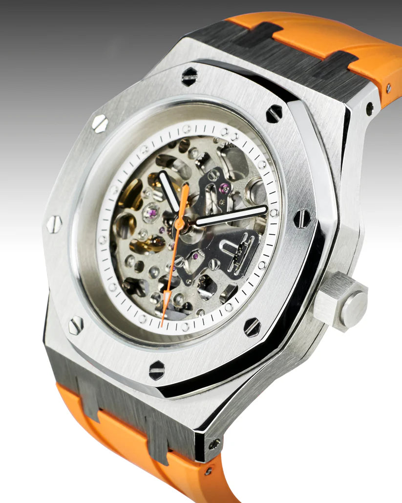 Orange "Skeleton" Royal Oak Mod