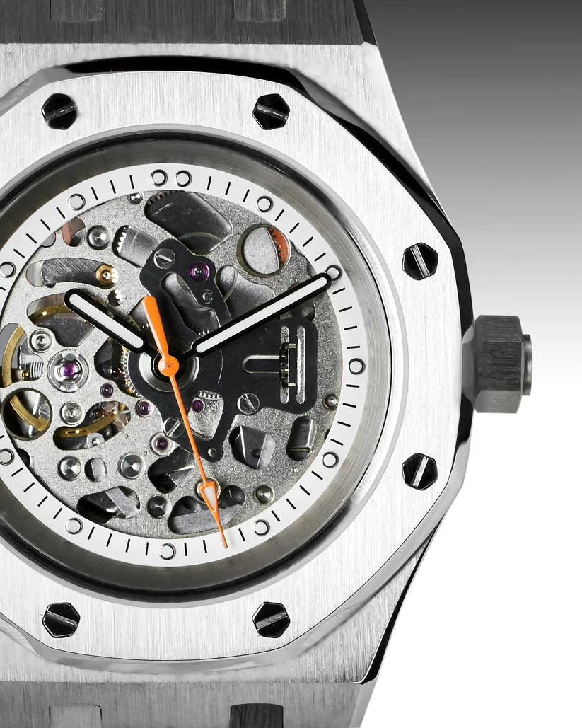 Orange "Skeleton" Royal Oak Mod