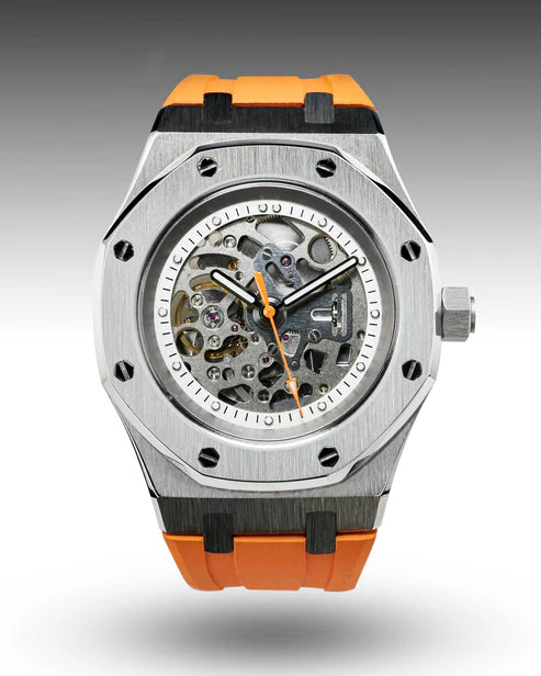 Orange "Skeleton" Royal Oak Mod