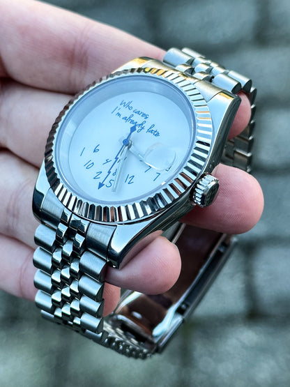 "Who Cares" Datejust Mod