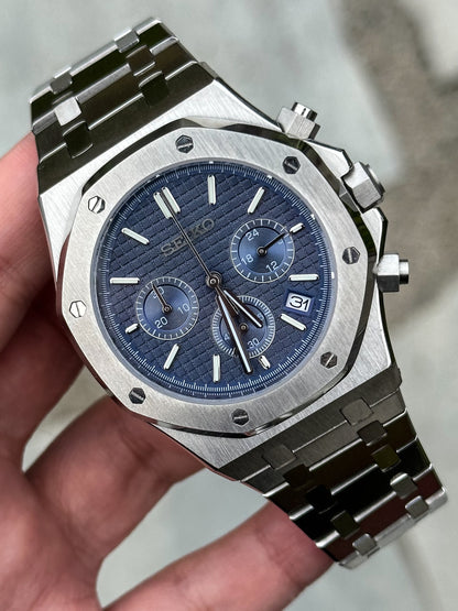 "Blue Dial" Royal Oak Chronograph Mod