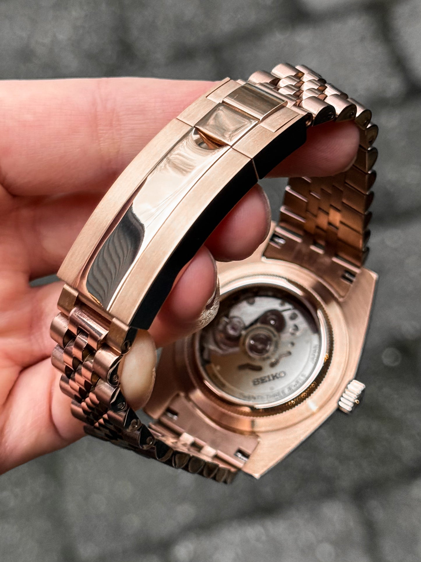 Rosegold "Choco" Sky Dweller Mod