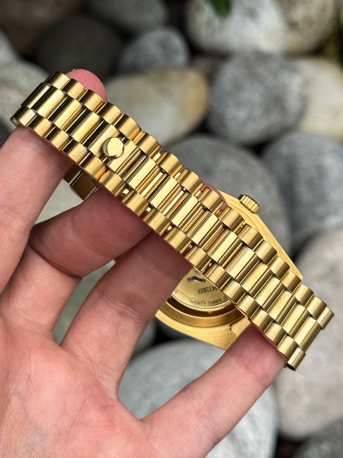 Gold "Sky Blue" Sky Dweller Mod