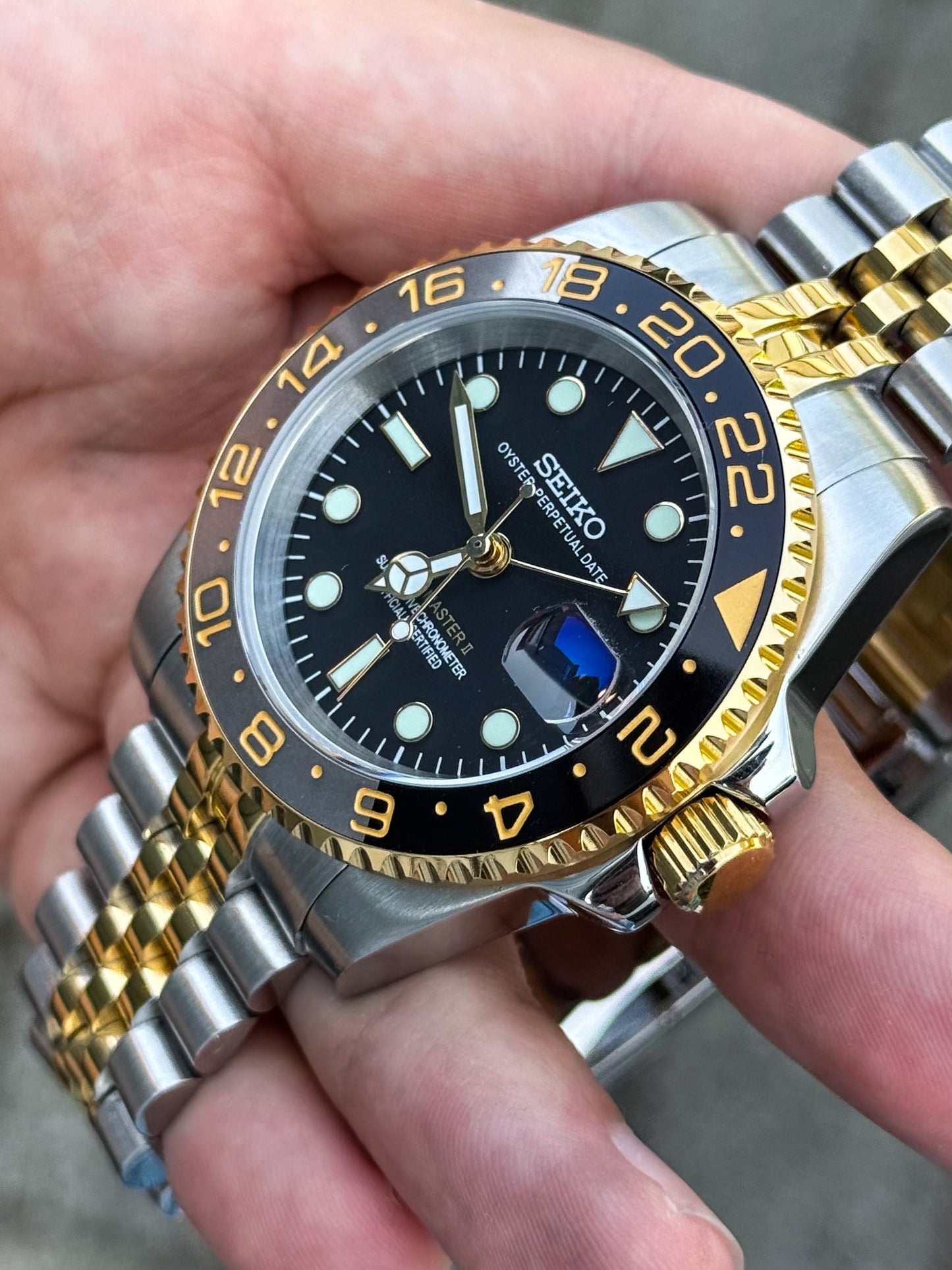 "Two Tone" GMT-Master Mod