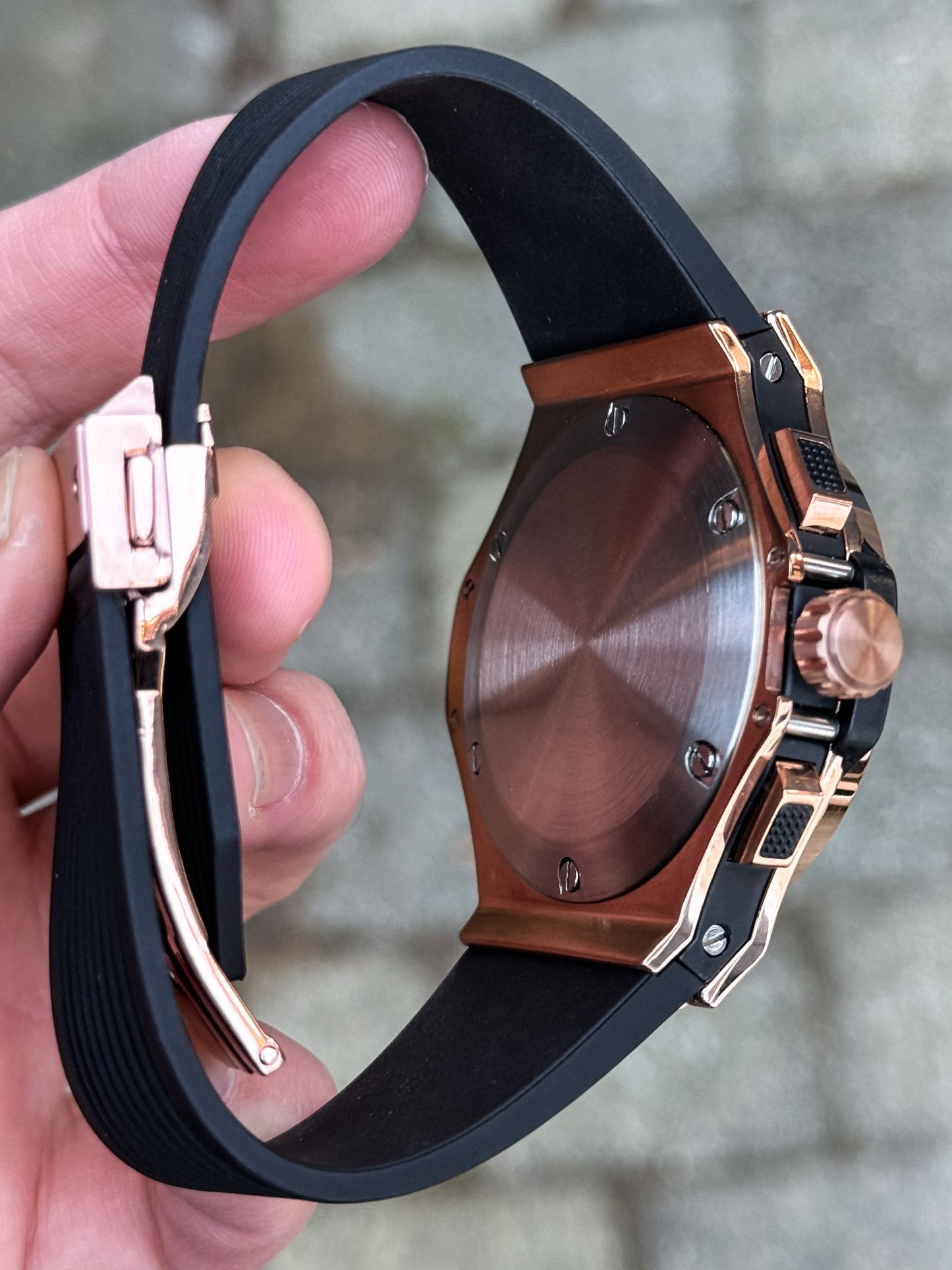 (På lager) "Big Bang" Rosegold Mod