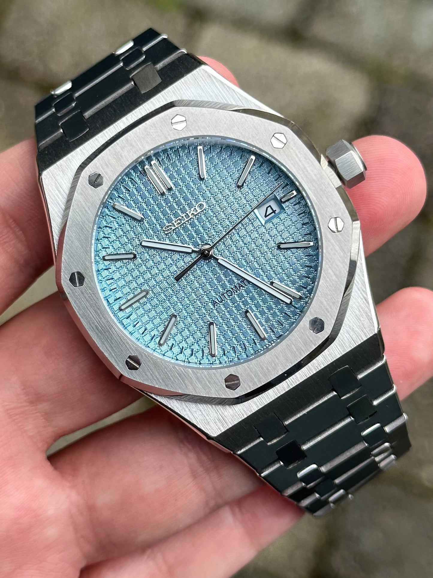 (PRE ORDER) "Ice Blue" Royal Oak Mod