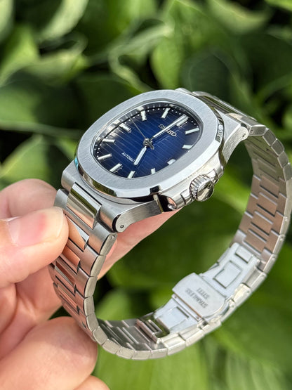 "Blue Dial" Nautilus Mod