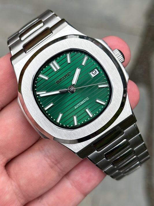 "Green Dial" Nautilus Mod